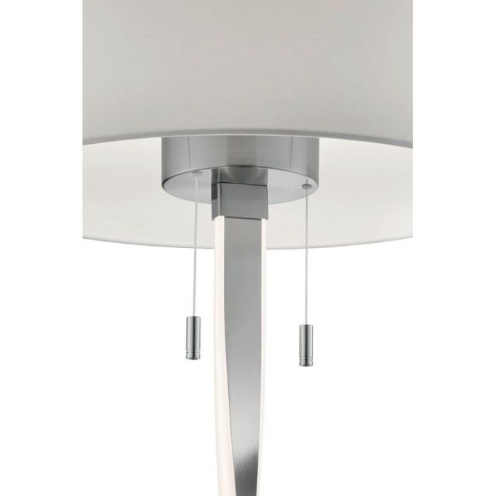 Nickel Stehlampe Modern, Ramten, 7W, 3000K LED, mit Schalter