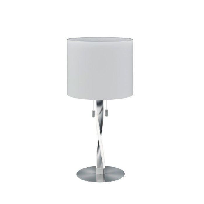 Nickel Tischleuchte Modern, Ramten, 3W, 3000K LED, mit Zugschalter