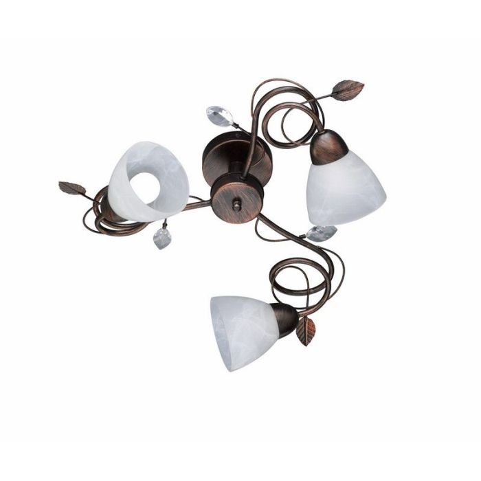 Rostfarbene Deckenlampe Antik, Astrid