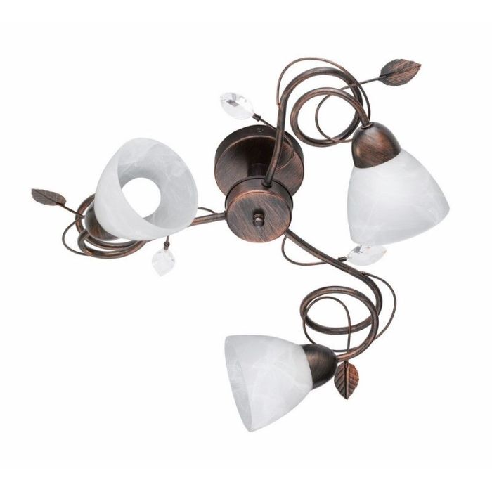 Rostfarbene Deckenlampe Antik, Astrid