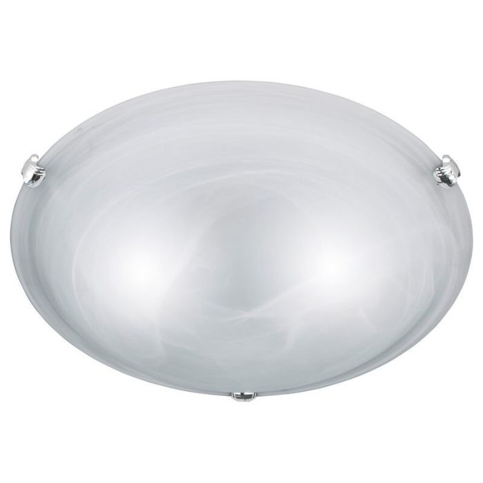 Weiße Deckenlampe Glas, Filia