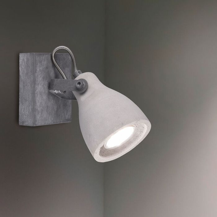 Beton Wandstrahler Grau, Lamija