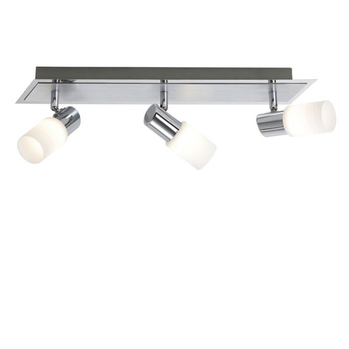 Graue Deckenstrahler Glas, Morely, 4,3W, 3000K LED