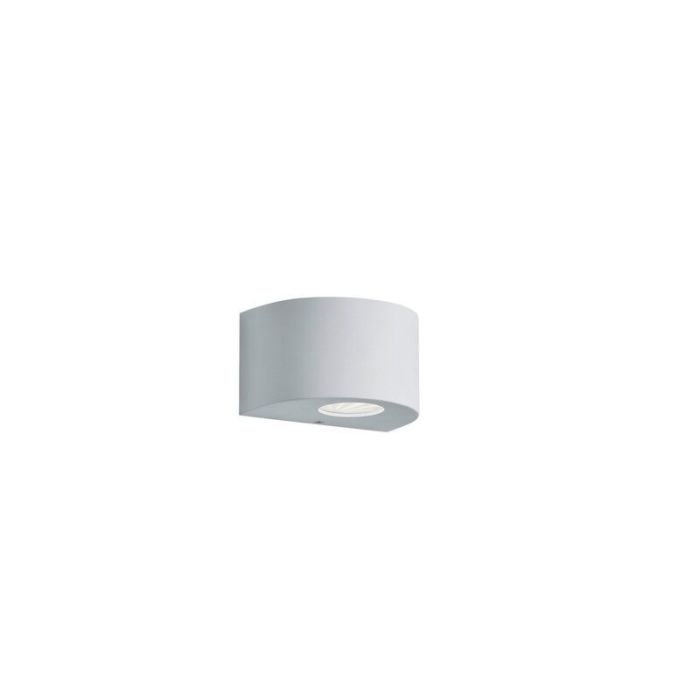 Weiße Außenleuchte Design, Sandkas, 2W, 3000K LED, IP44