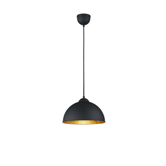 Schwarze Pendelleuchte Metall, Lyndee