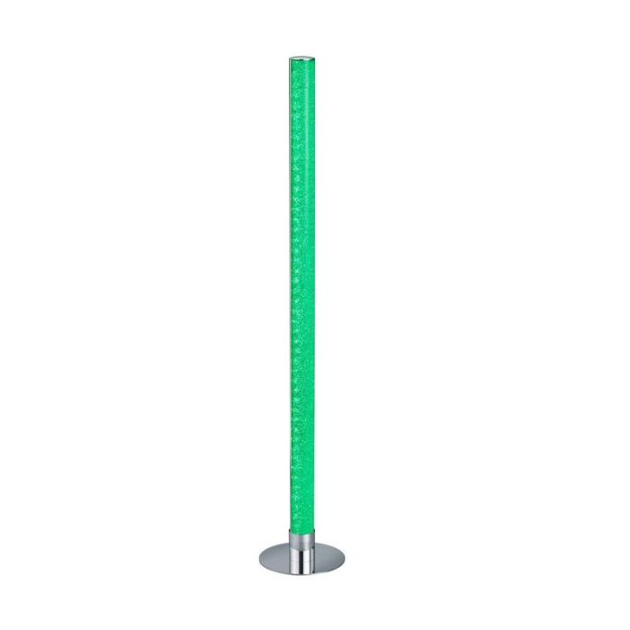 Chrom Stehlampe Modern, Vacio, 10W, 3000K LED, mit Fernbedienung