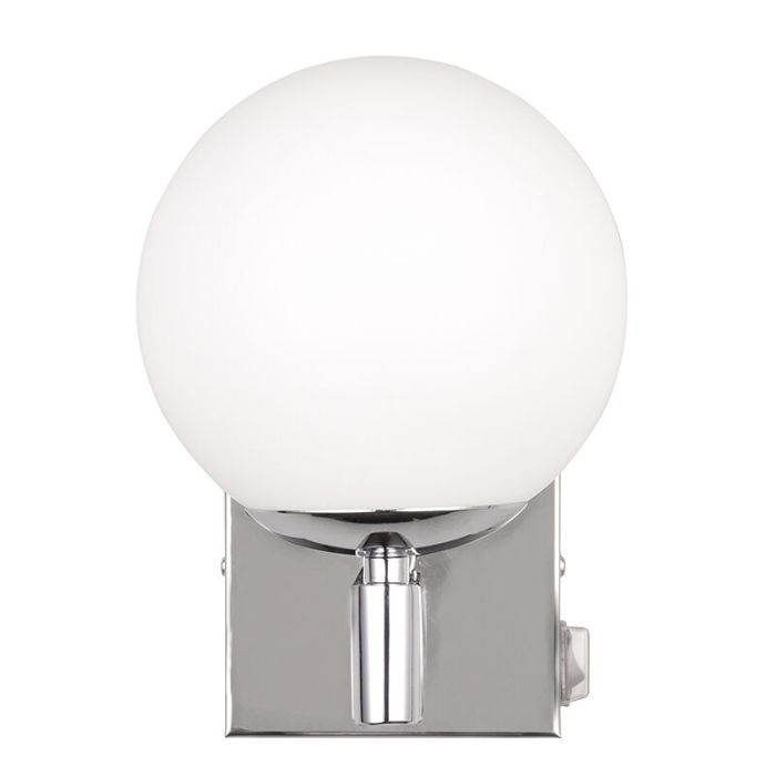 Chrom Wandleuchte Badezimmer Modern, Eray, IP44