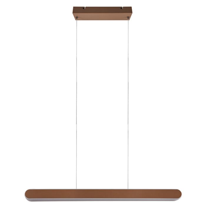 Messing Pendelleuchte Design, Dwayn, 48W, warm- bis kaltweiß einstellbare LED, mit Touch-Dimmer