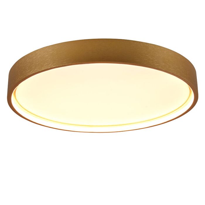 Messing Deckenlampe Modern, Destin, 29W, warm- bis kaltweiß einstellbare LED