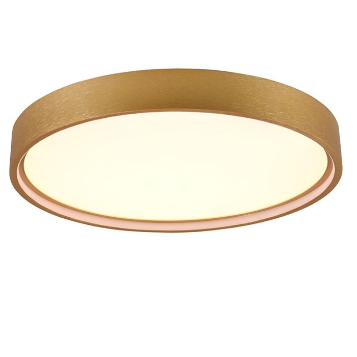 Messing Deckenlampe Modern, Destin, 29W, warm- bis kaltweiß einstellbare LED