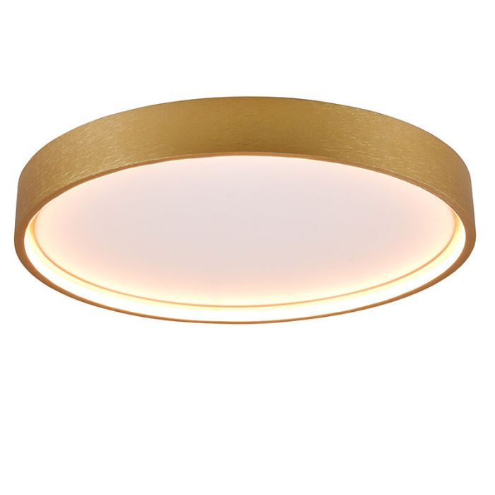 Messing Deckenlampe Modern, Destin, 29W, warm- bis kaltweiß einstellbare LED