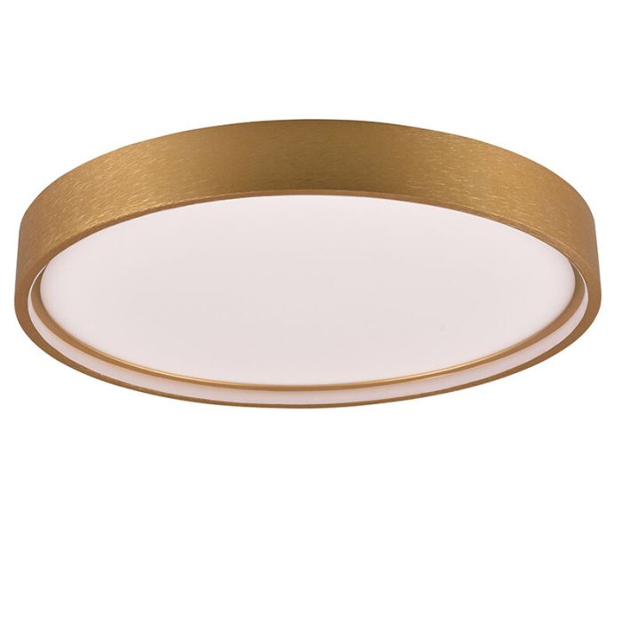 Messing Deckenlampe Modern, Destin, 29W, warm- bis kaltweiß einstellbare LED