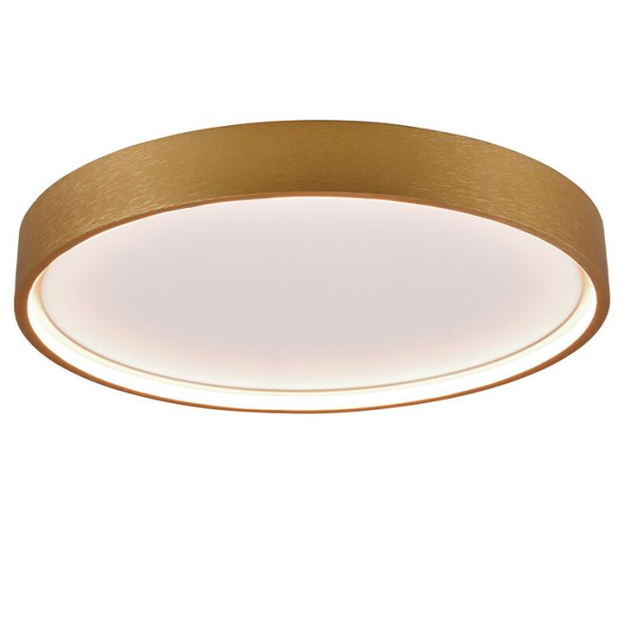 Messing Deckenlampe Modern, Destin, 29W, warm- bis kaltweiß einstellbare LED