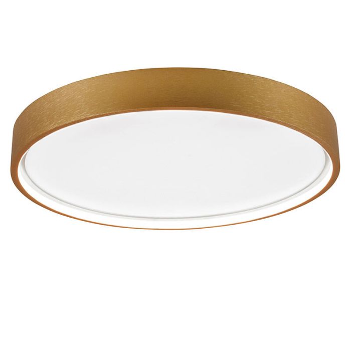 Messing Deckenlampe Modern, Destin, 29W, warm- bis kaltweiß einstellbare LED
