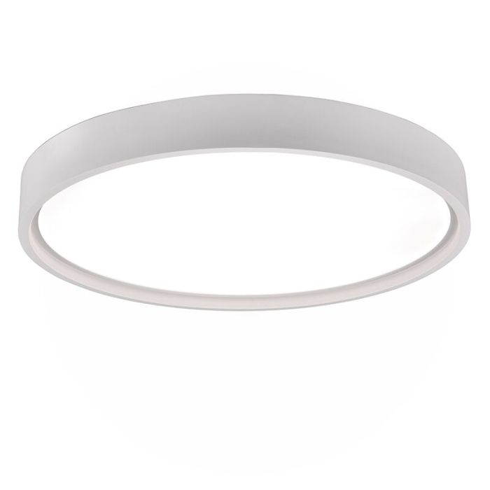 Weiße Deckenlampe Modern, Destin, 29W, warm- bis kaltweiß einstellbare LED