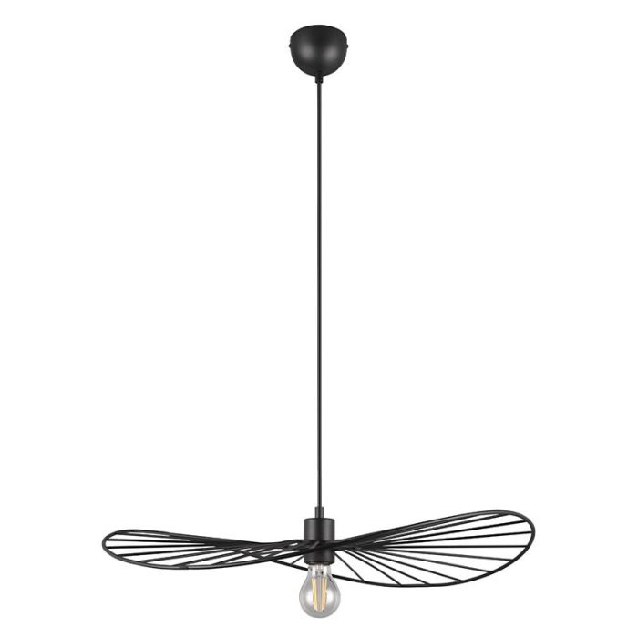 Schwarze Pendelleuchte Industrial, Dejan