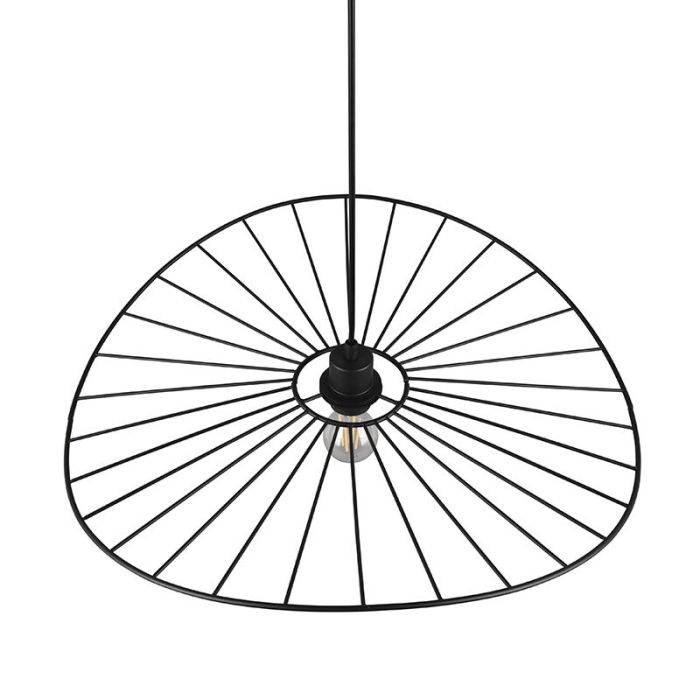 Schwarze Pendelleuchte Industrial, Dejan