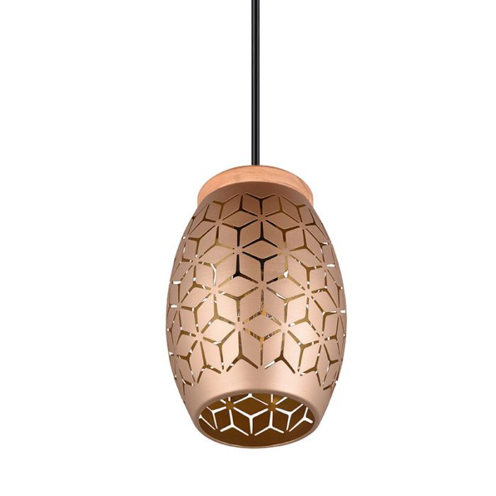 Taupe Pendelleuchte Modern, Delana