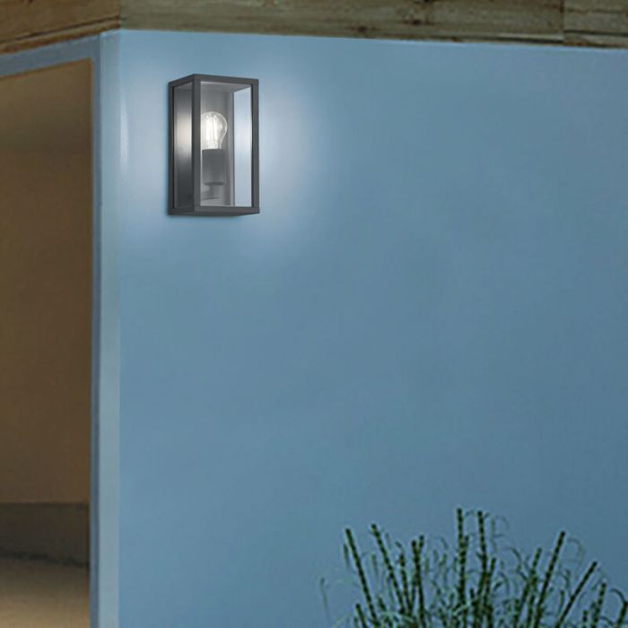 Anthrazit Außenleuchte Modern, Sanna, IP44