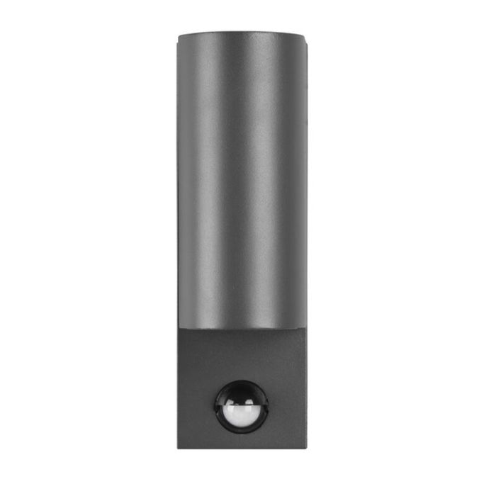 Anthrazit Außen Wandleuchte mit Bewegungsmelder Modern, Laurien, IP44