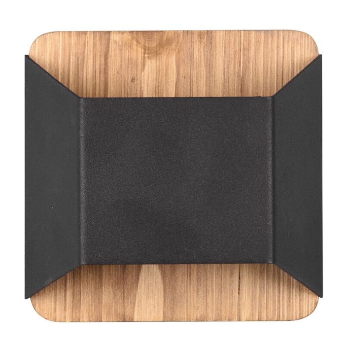 Schwarze Up down Wandleuchte Modern, Navajo, 4,3W, 3000K LED