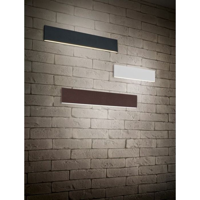 Anthrazit Up down Wandleuchte Modern, Coscon, 9W, 3000K LED