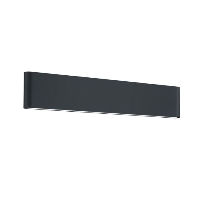 Anthrazit Außenleuchte Modern, Bridlington, 8W, 3000K LED, IP54