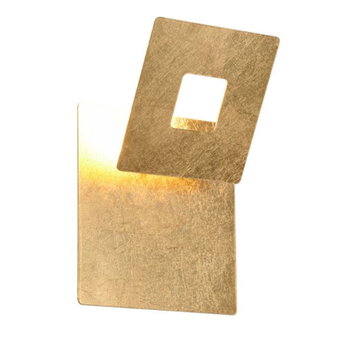 Goldene Wandleuchte Design, Ting, 6W, 3000K LED