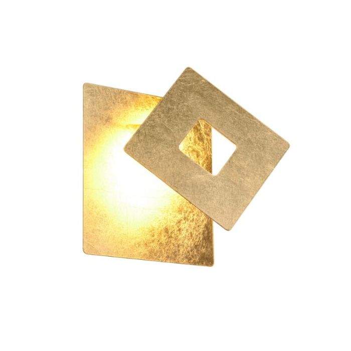 Goldene Wandleuchte Design, Ting, 6W, 3000K LED