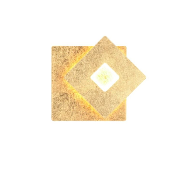 Goldene Wandleuchte Design, Ting, 6W, 3000K LED