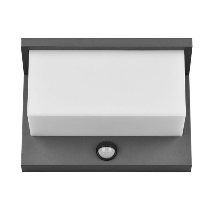 Anthrazit Außenleuchte Modern, Slimane, 13W, 3000K LED, IP54