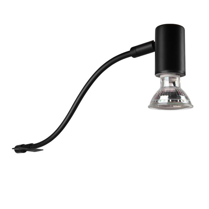 Schwarze Wandleuchte Badezimmer Modern, Martika, IP44