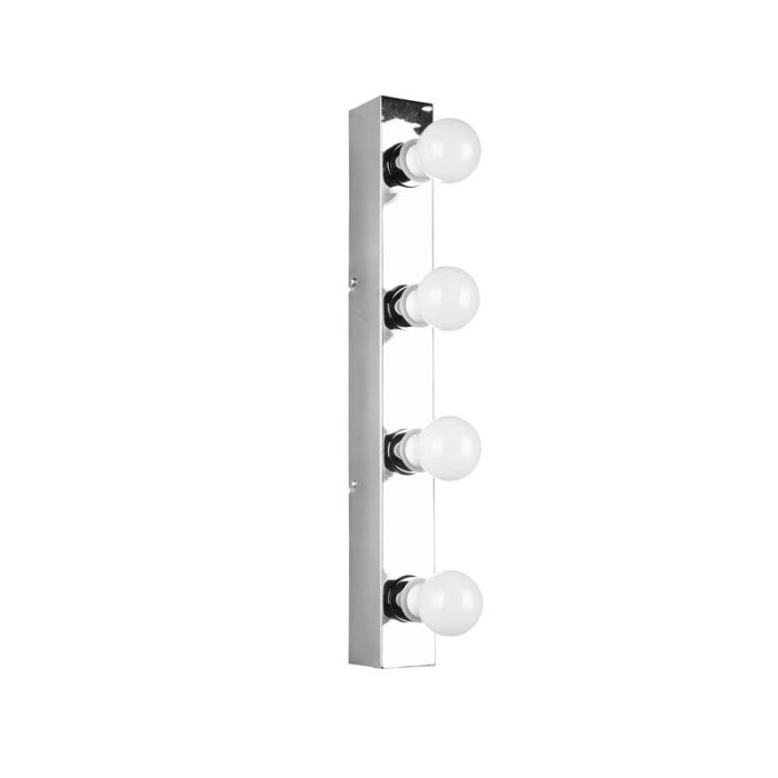 Chrom Wandleuchte Badezimmer Modern, Rinaldo, IP44