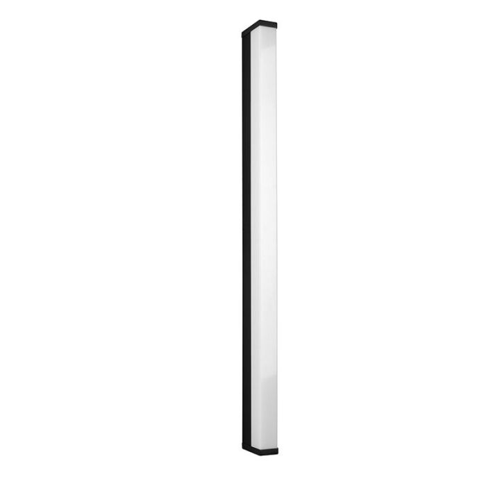 Schwarze Wandleuchte Badezimmer Modern, Celesta, 12W, 3000K LED, IP44