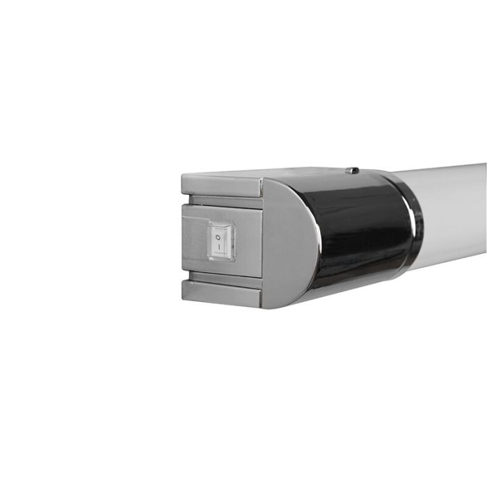 Chrom Wandleuchte Badezimmer Modern, Bernou, 16W, 3000K LED, IP44