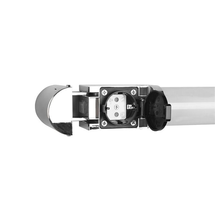 Chrom Wandleuchte Badezimmer Modern, Bernou, 16W, 3000K LED, IP44