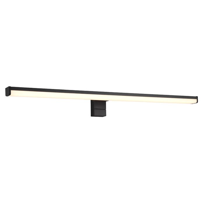 Schwarze Wandleuchte Badezimmer Modern, Celal, 11,5W, 3000K LED, IP44