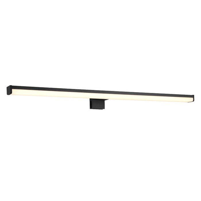 Schwarze Wandleuchte Badezimmer Modern, Celal, 11,5W, 3000K LED, IP44