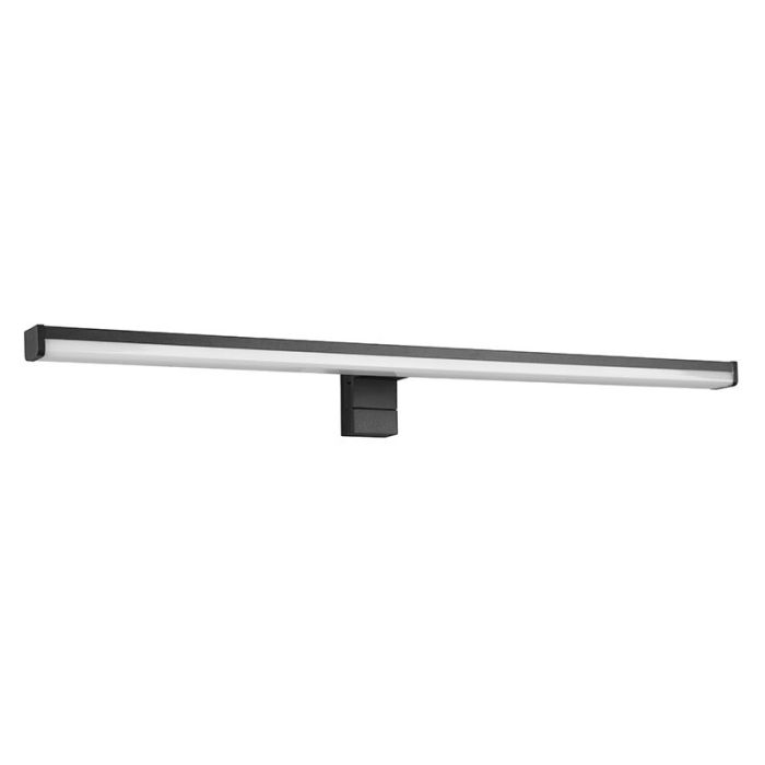 Schwarze Wandleuchte Badezimmer Modern, Celal, 11,5W, 3000K LED, IP44