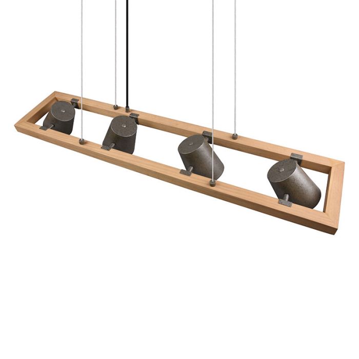 Nickel Pendelleuchte Vintage, Keira