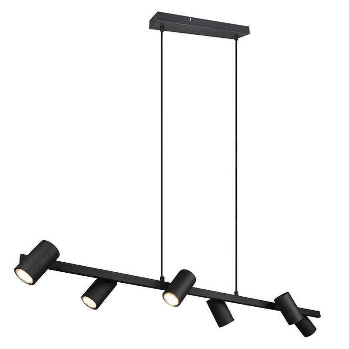 Schwarze Pendelleuchte Modern, Kaso