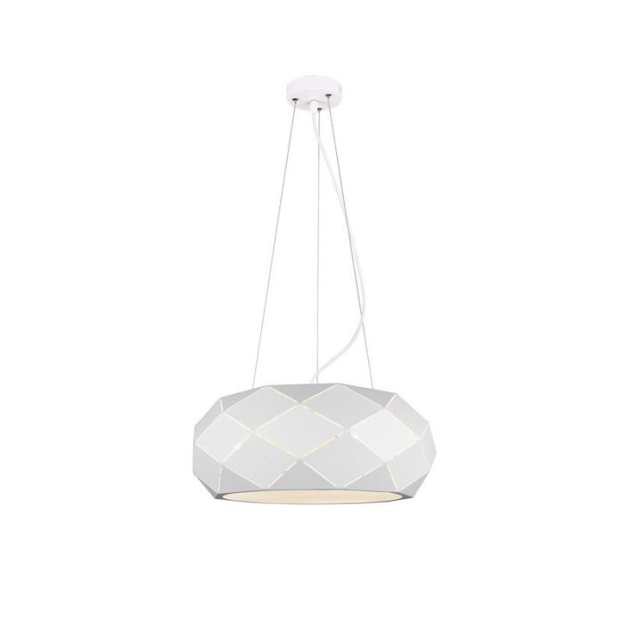 Weiße Pendelleuchte Modern, Soloro