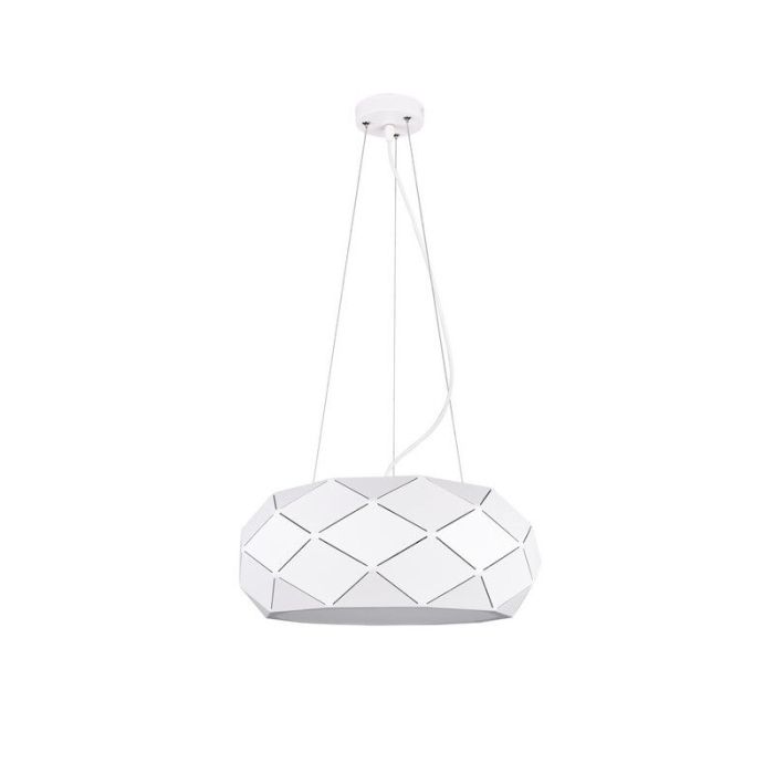 Weiße Pendelleuchte Modern, Soloro