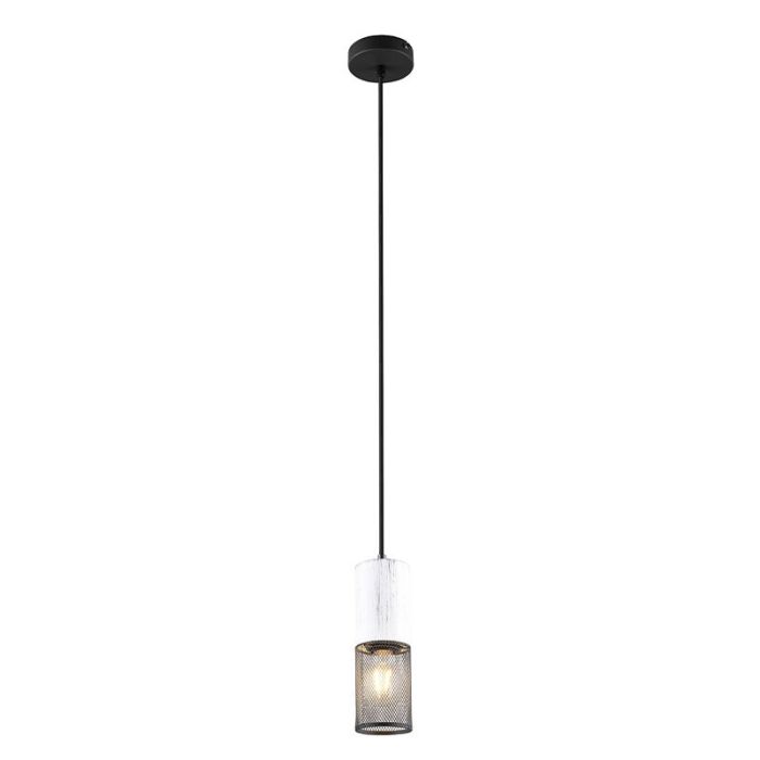 Schwarze Pendelleuchte Vintage, Marjet