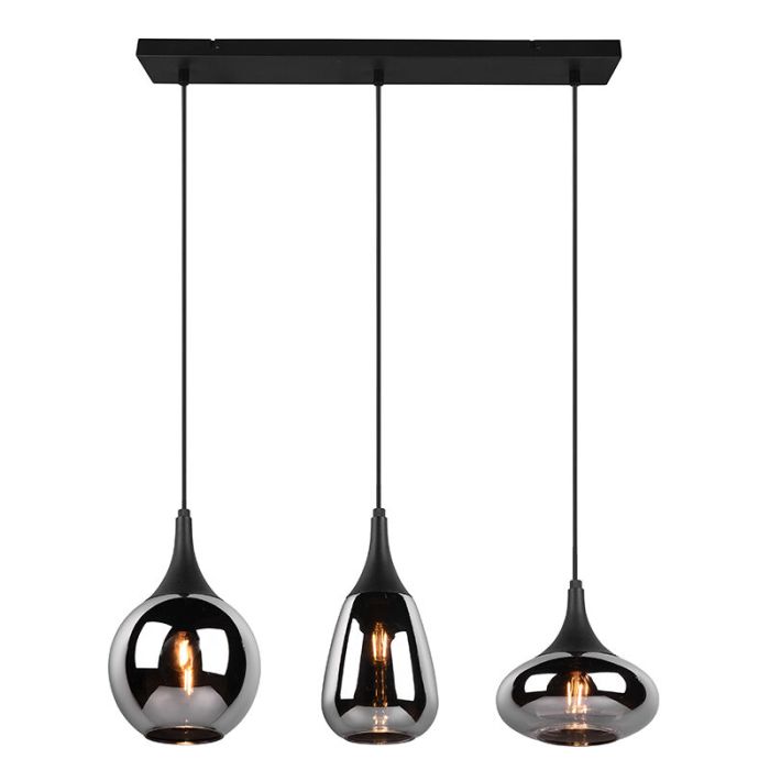 Schwarze Pendelleuchte Design, Sybren