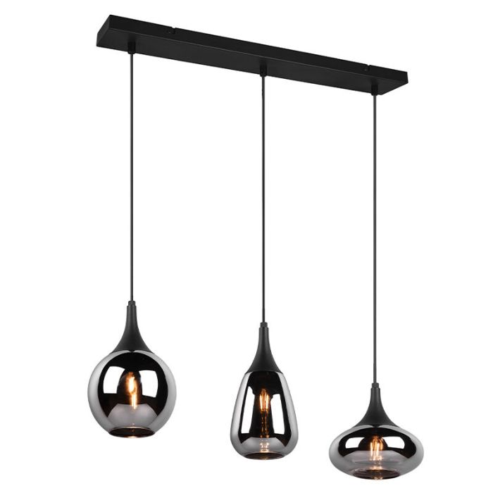 Schwarze Pendelleuchte Design, Sybren