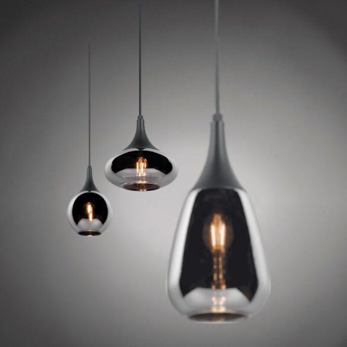 Schwarze Pendelleuchte Design, Sybren