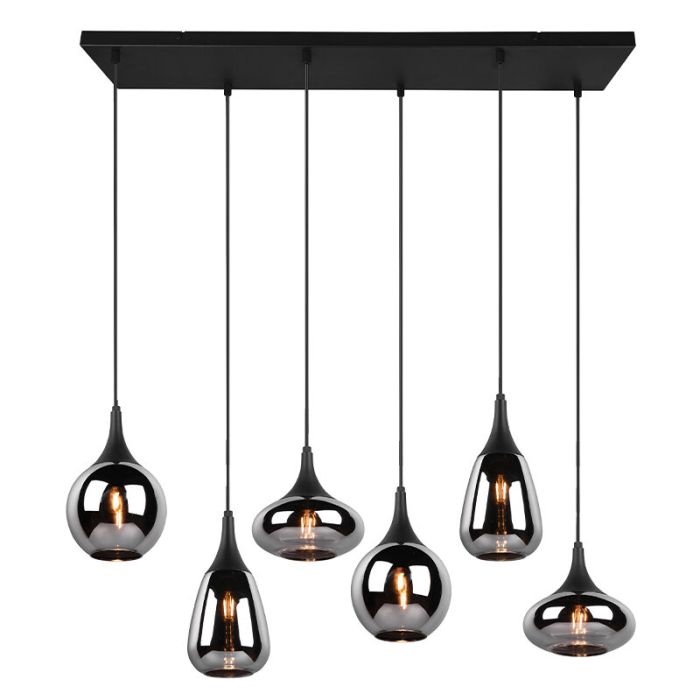 Schwarze Pendelleuchte Design, Sybren