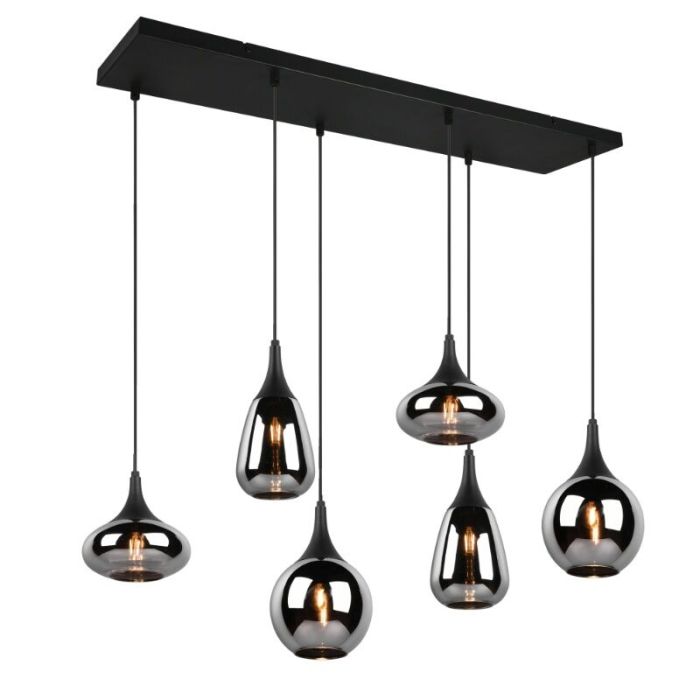 Schwarze Pendelleuchte Design, Sybren
