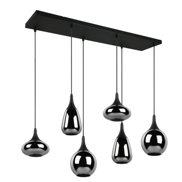 Schwarze Pendelleuchte Design, Sybren